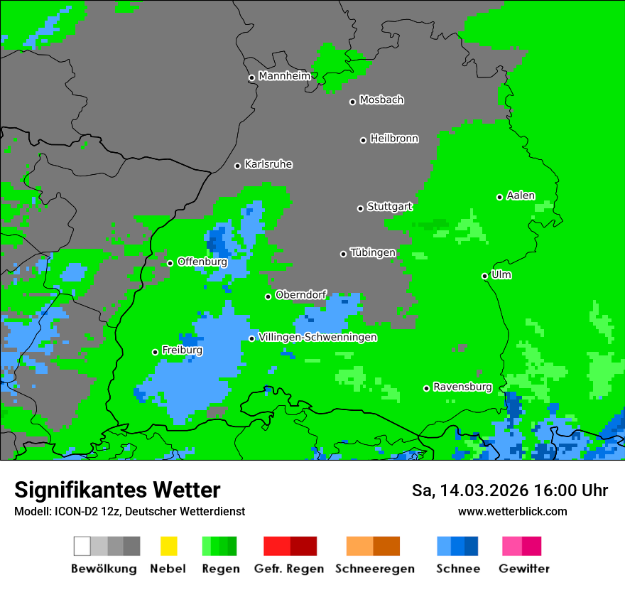 Signifikantes Wetter