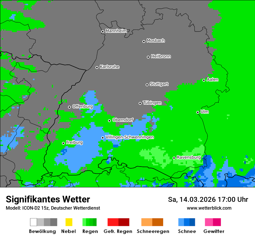 Signifikantes Wetter