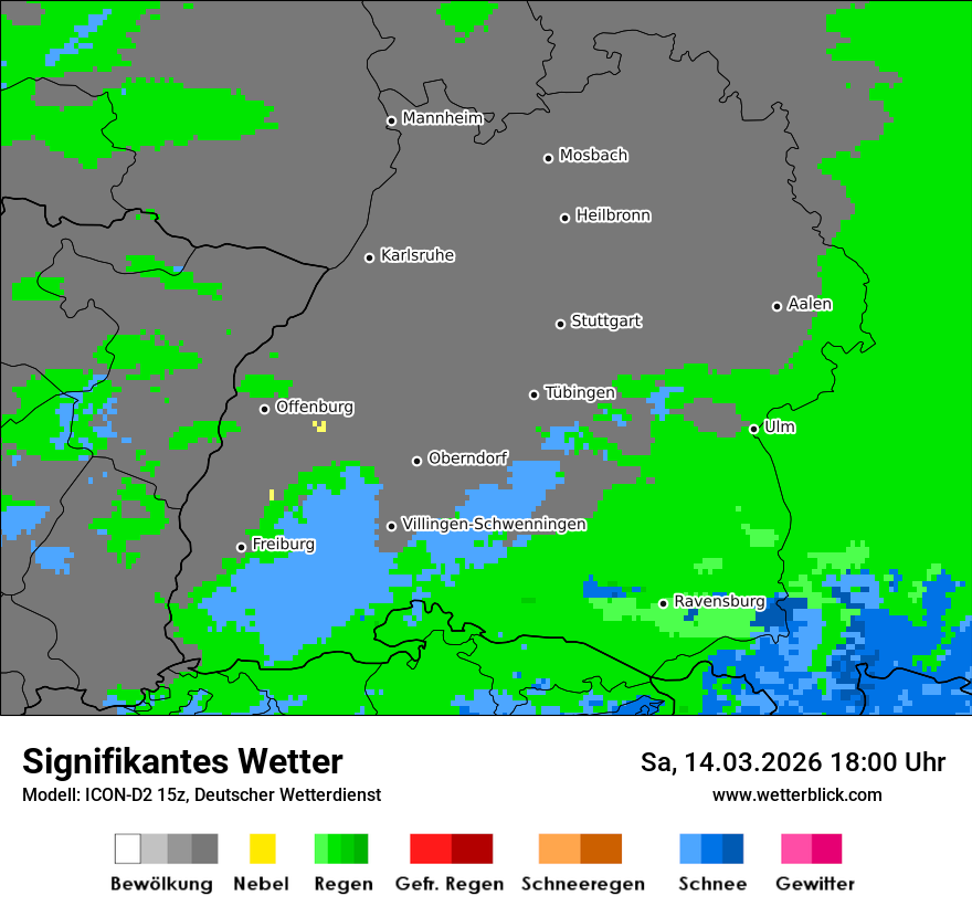 Signifikantes Wetter