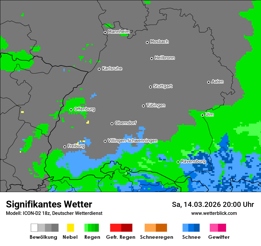 Signifikantes Wetter