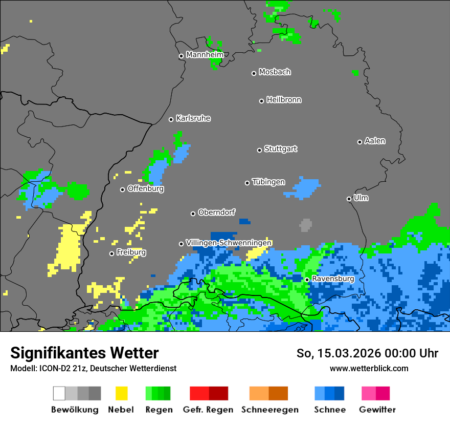 Signifikantes Wetter