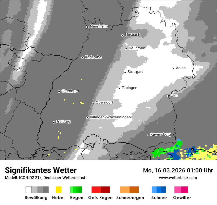 Signifikantes Wetter