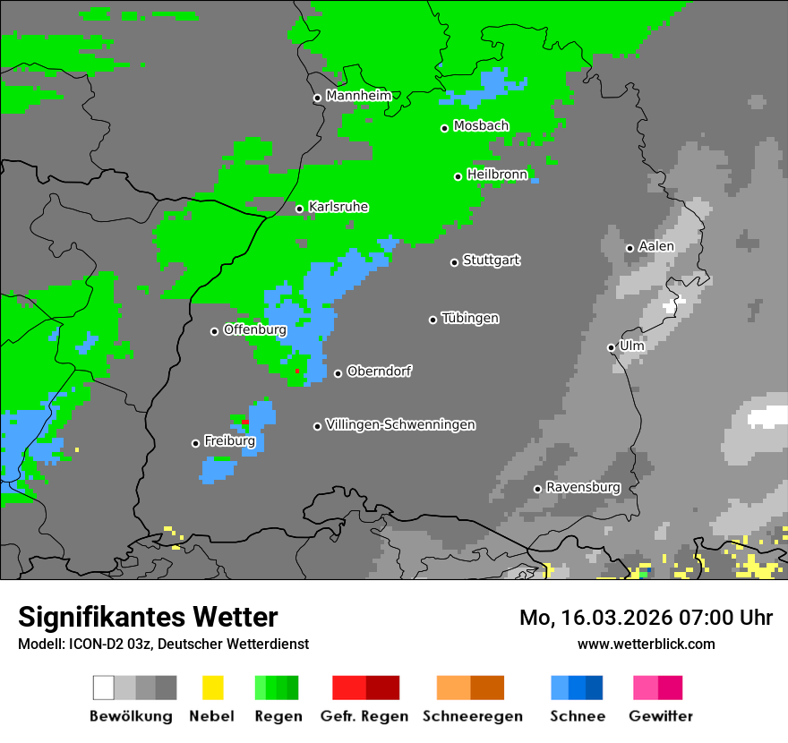 Signifikantes Wetter