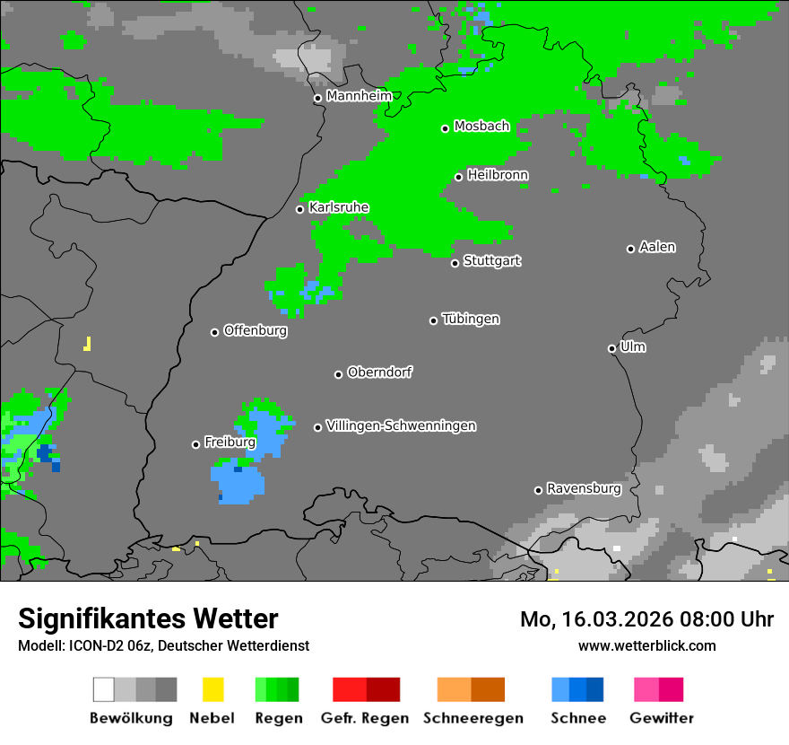 Signifikantes Wetter