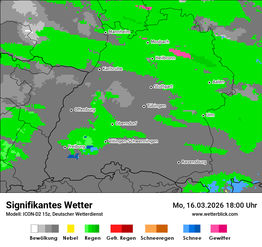 Signifikantes Wetter