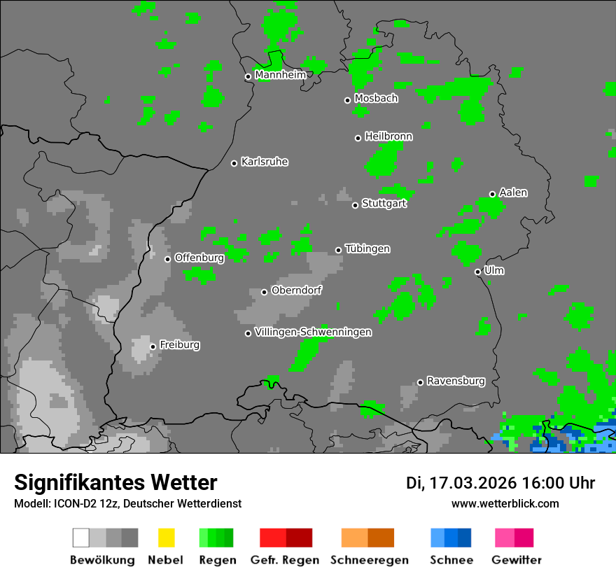 Signifikantes Wetter