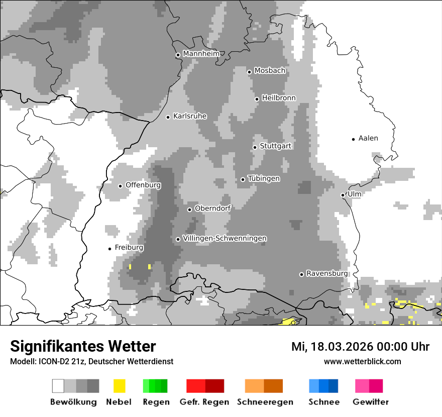 Signifikantes Wetter