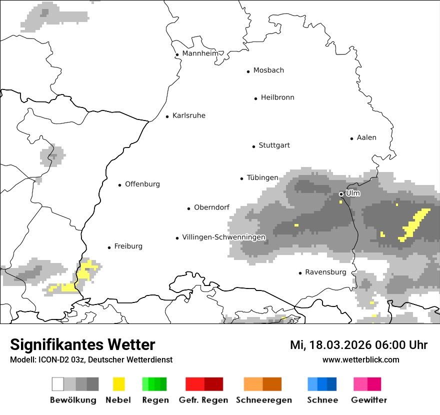 Signifikantes Wetter