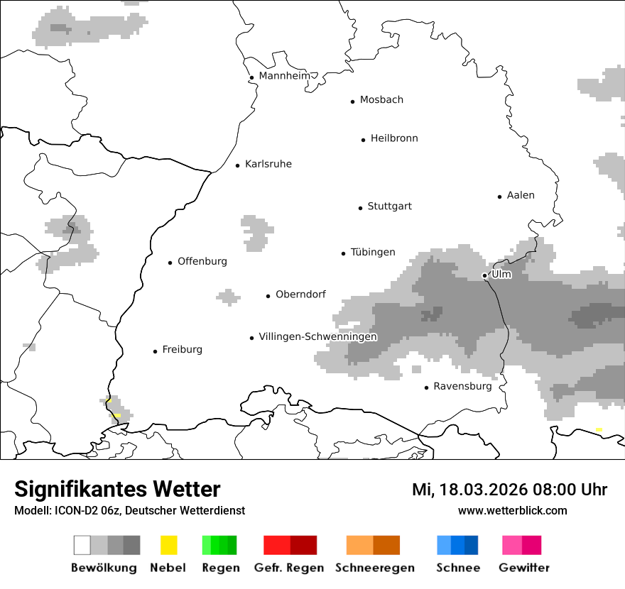 Signifikantes Wetter