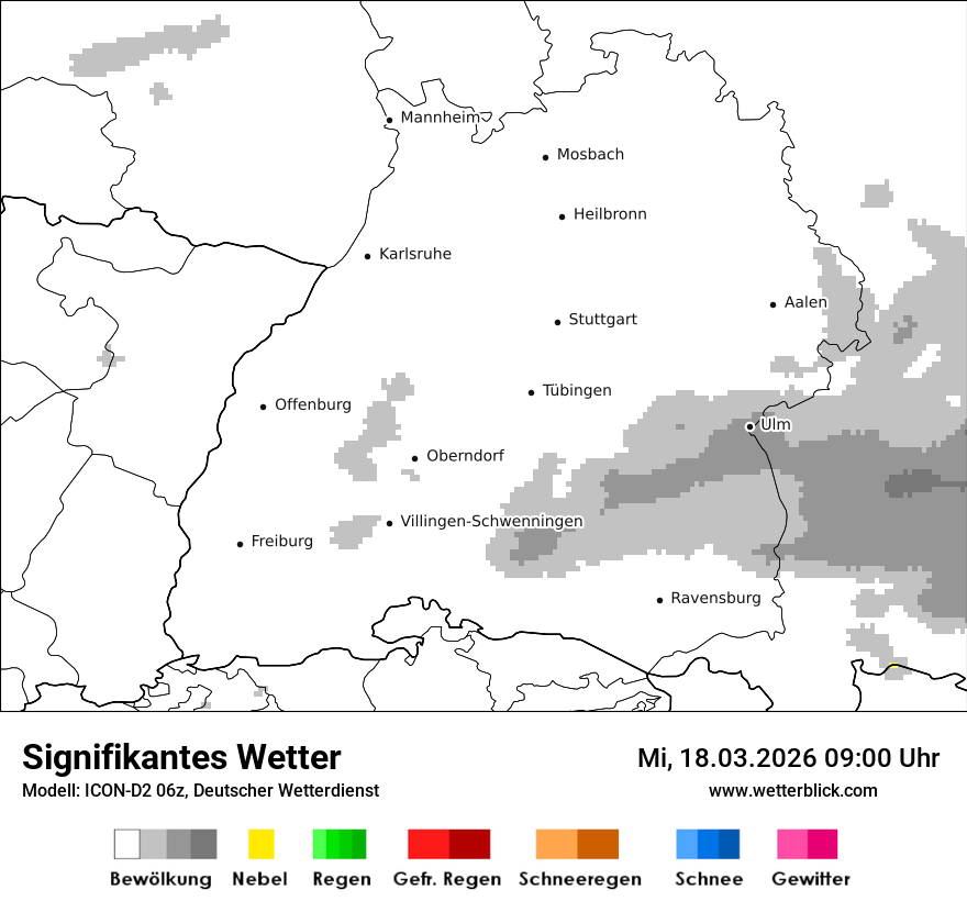 Signifikantes Wetter