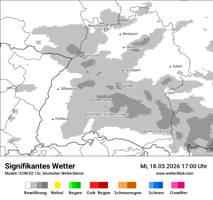 Signifikantes Wetter
