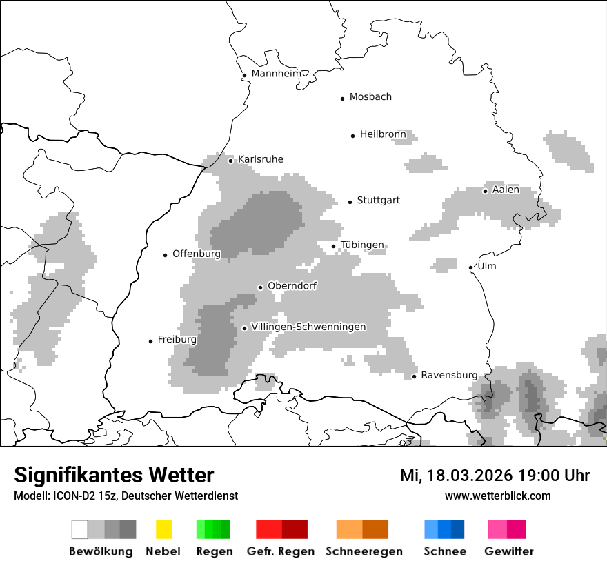 Signifikantes Wetter