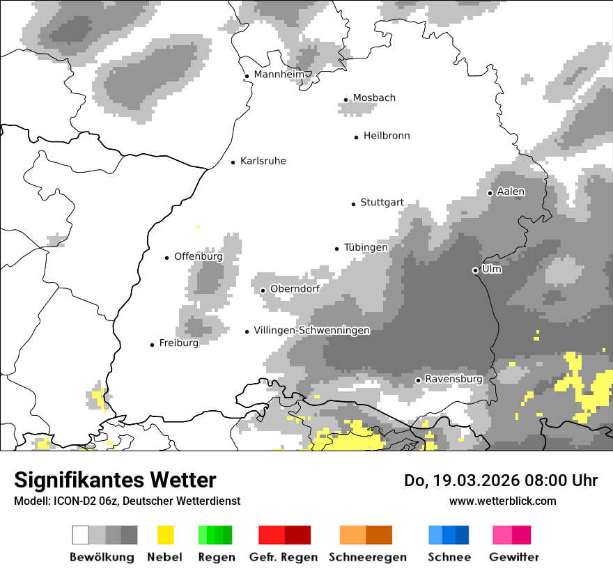 Signifikantes Wetter