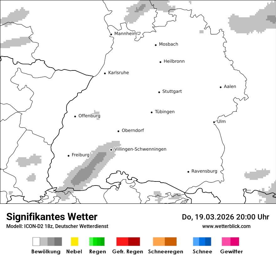 Signifikantes Wetter