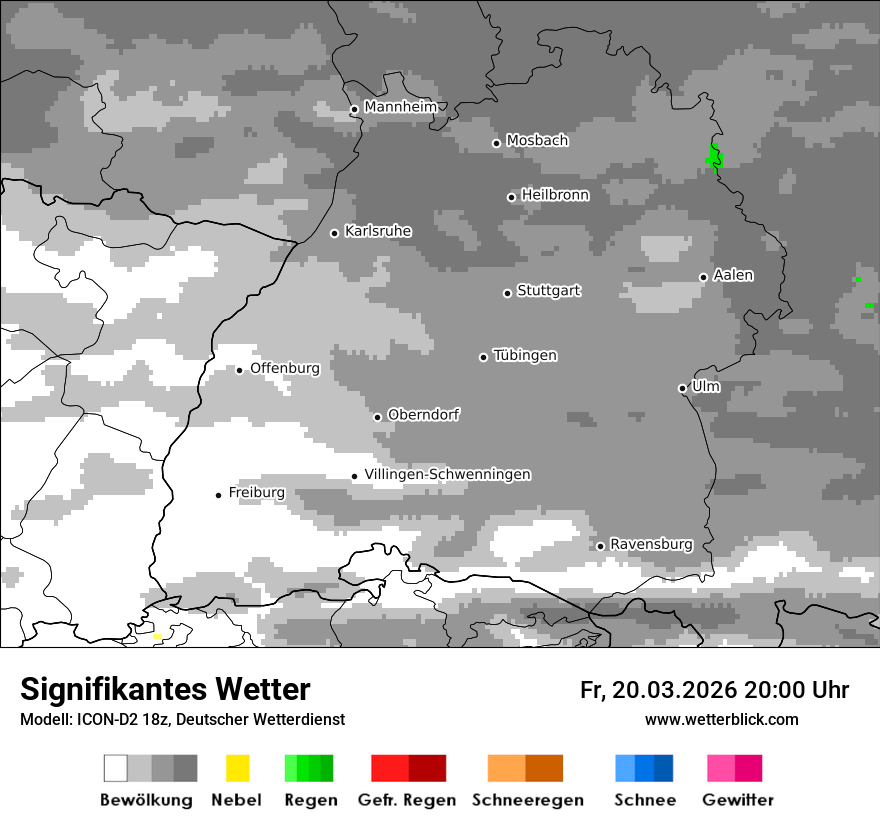 Signifikantes Wetter