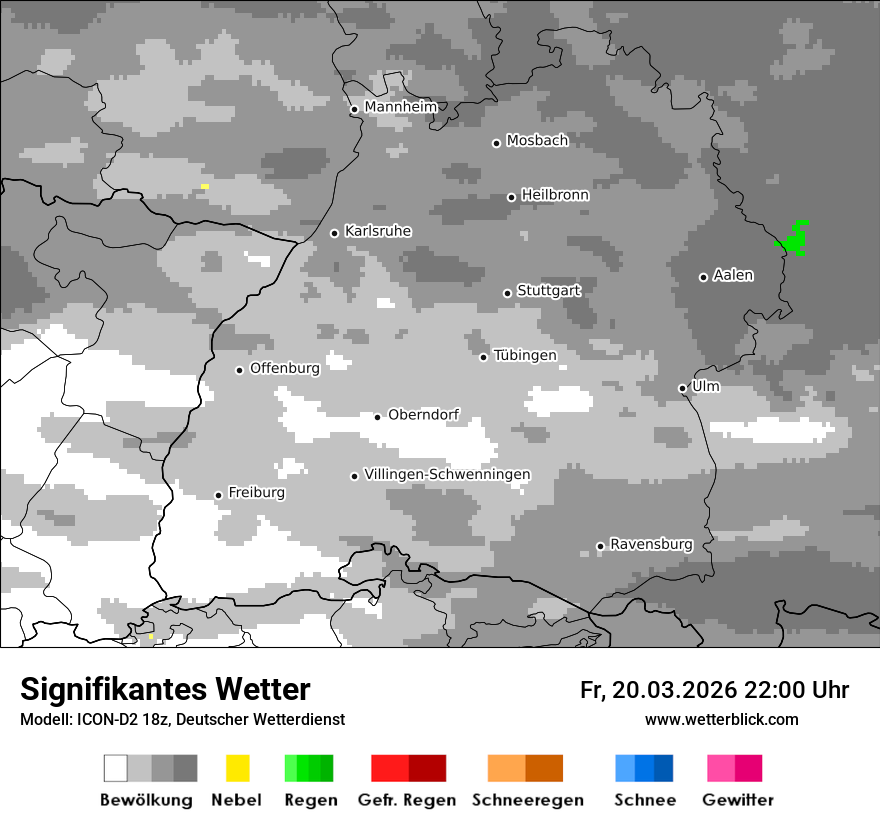 Signifikantes Wetter