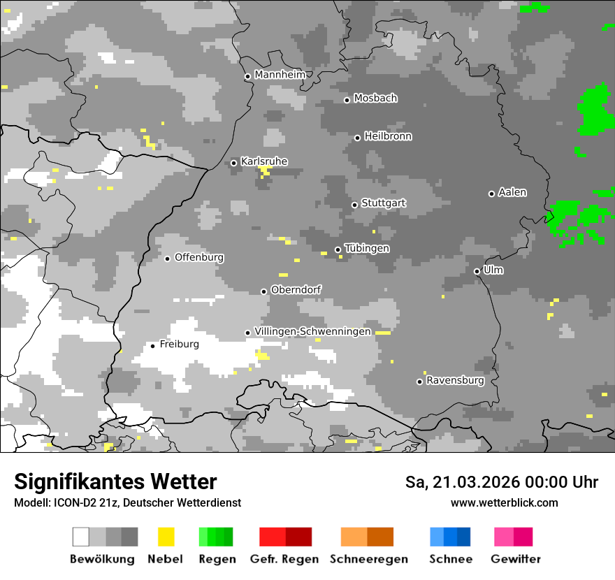 Signifikantes Wetter