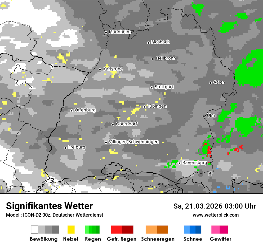 Signifikantes Wetter