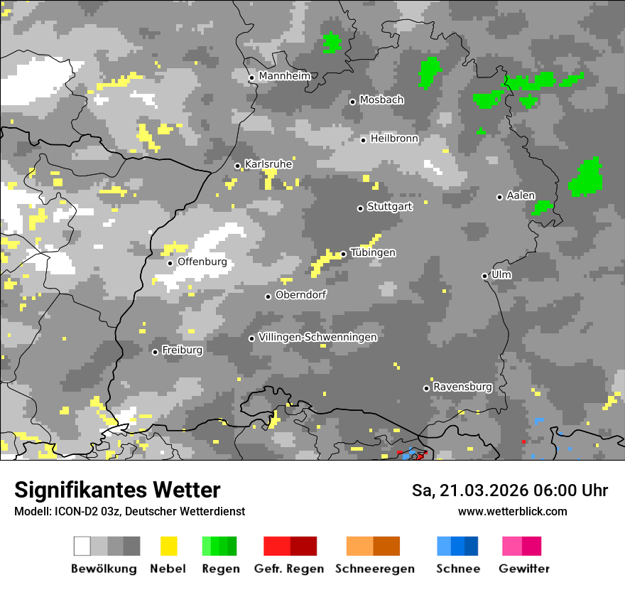 Signifikantes Wetter