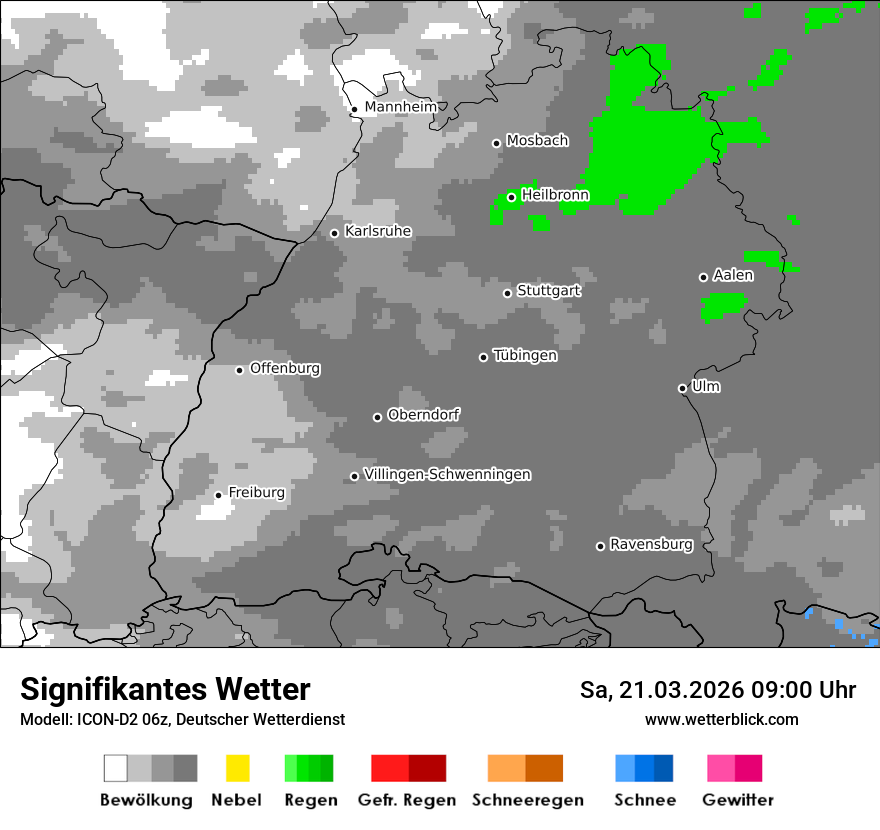 Signifikantes Wetter