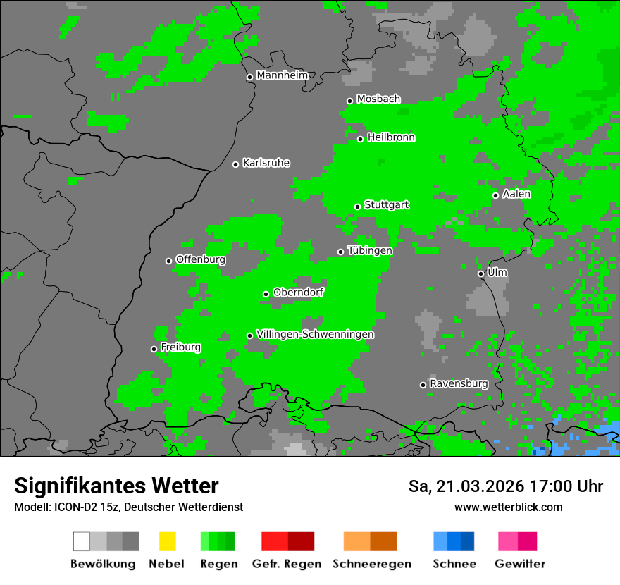 Signifikantes Wetter