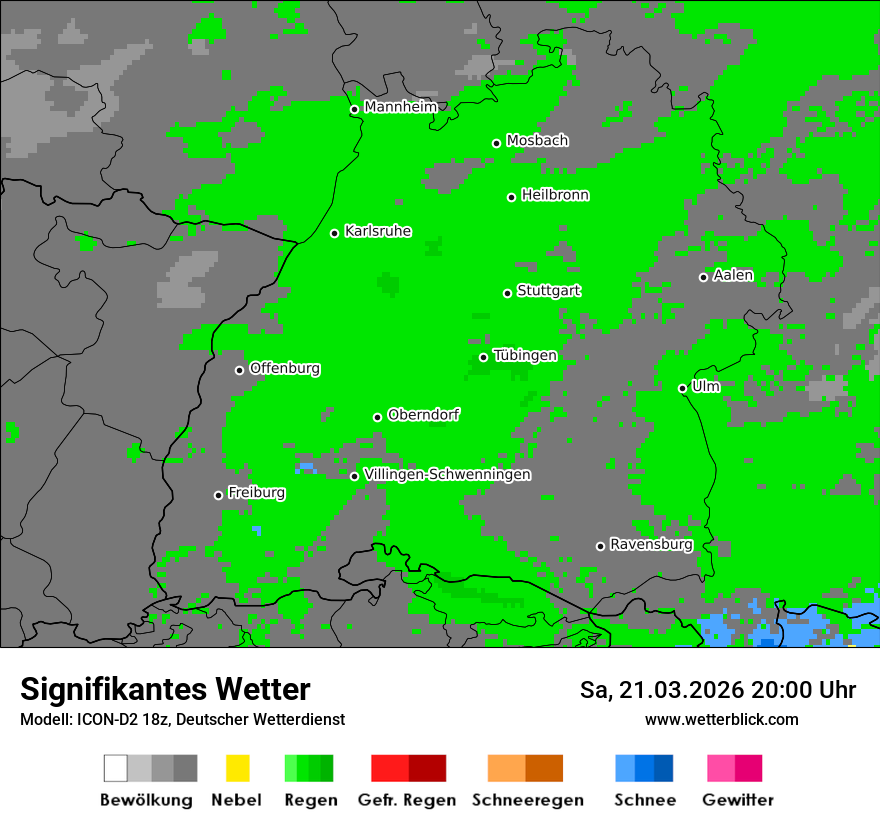 Signifikantes Wetter