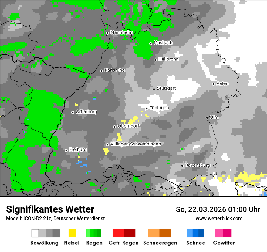 Signifikantes Wetter