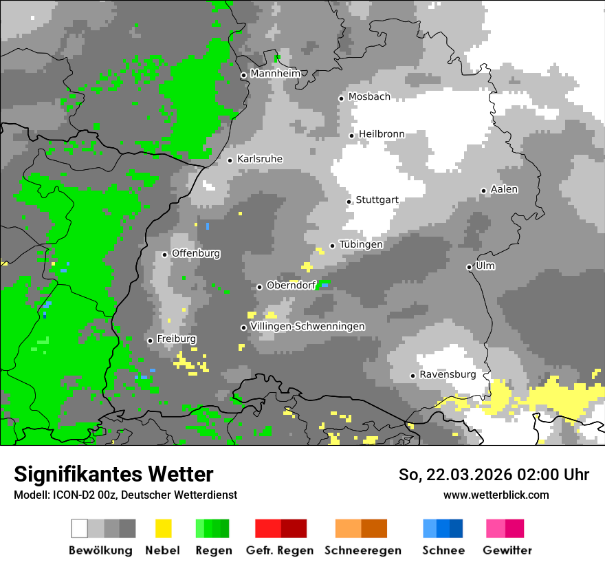 Signifikantes Wetter