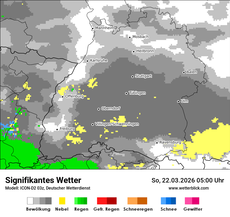 Signifikantes Wetter