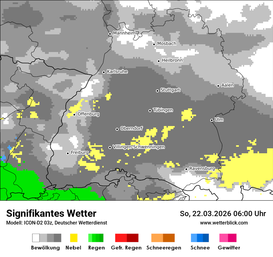 Signifikantes Wetter