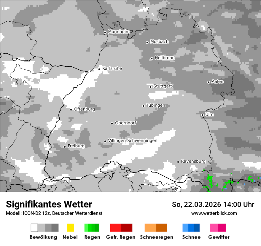 Signifikantes Wetter