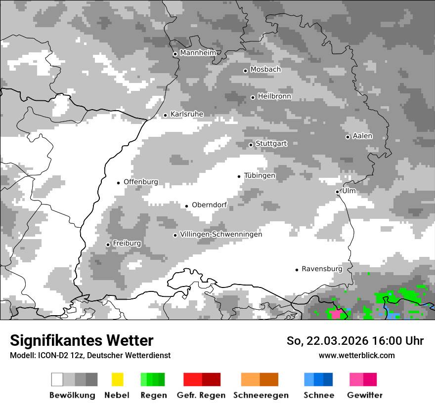 Signifikantes Wetter