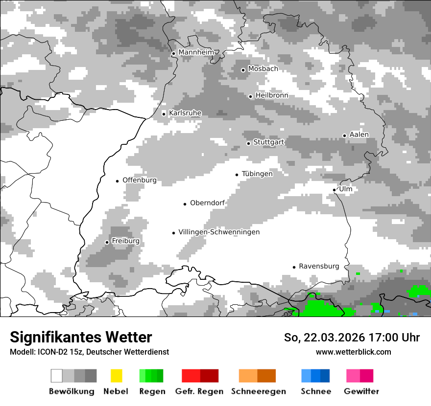 Signifikantes Wetter