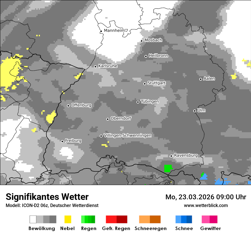 Signifikantes Wetter