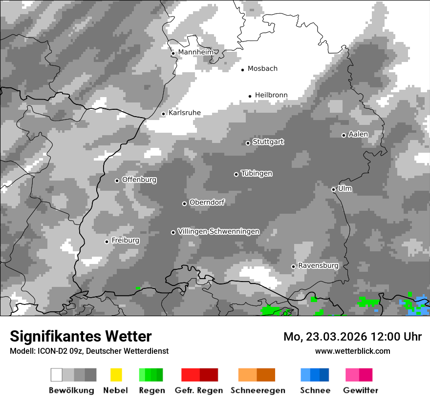 Signifikantes Wetter