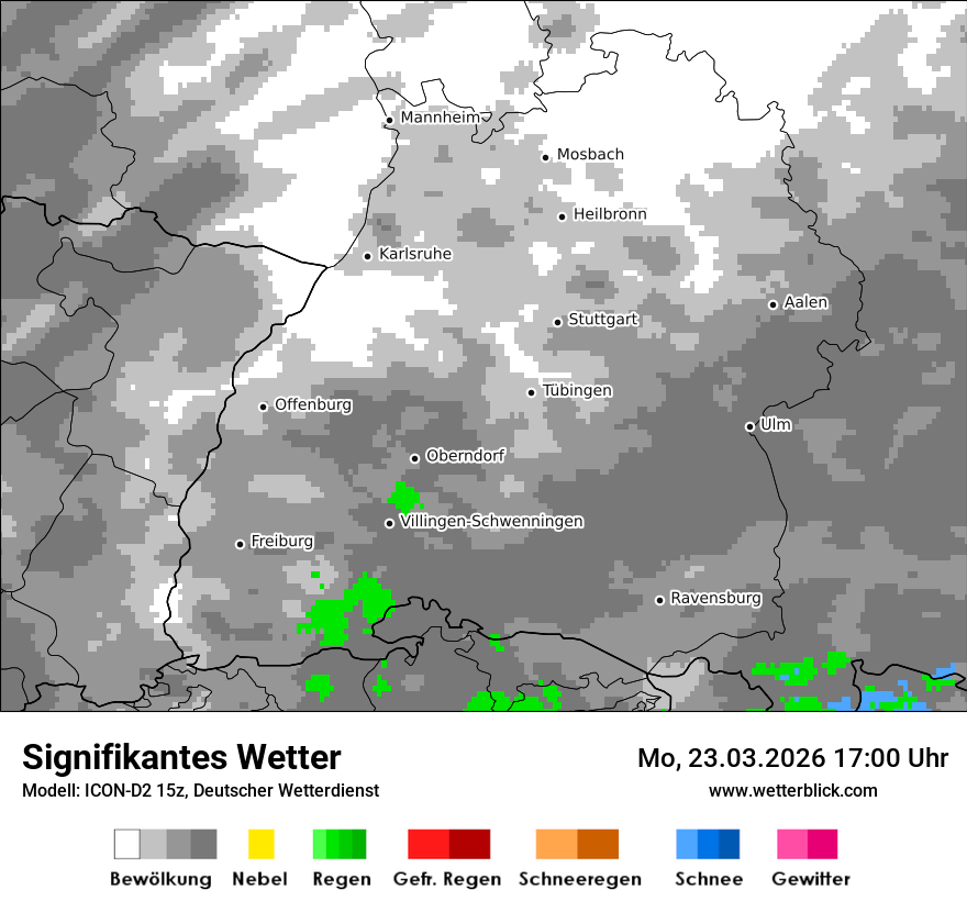 Signifikantes Wetter