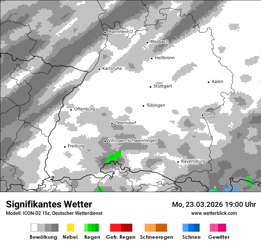 Signifikantes Wetter
