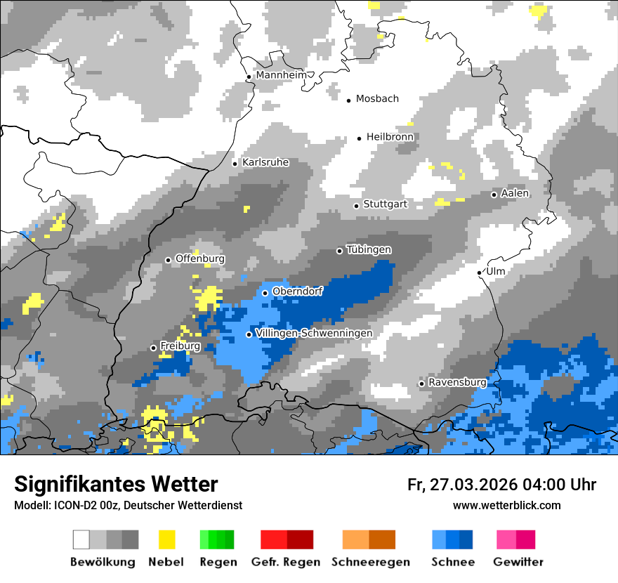 Signifikantes Wetter