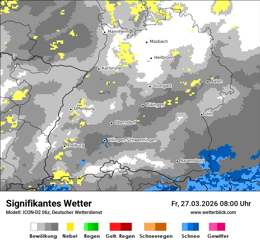 Signifikantes Wetter