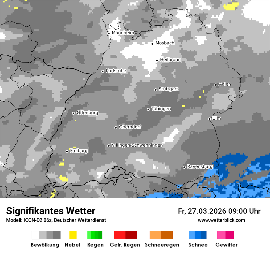 Signifikantes Wetter