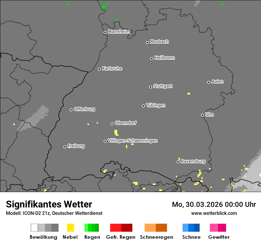 Signifikantes Wetter