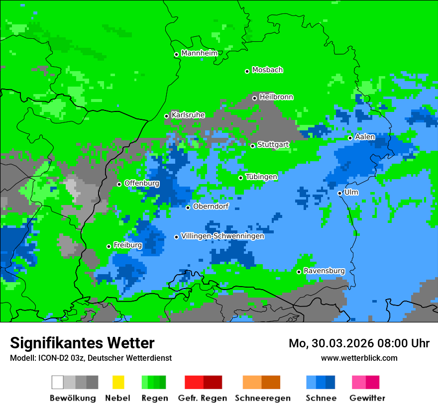 Signifikantes Wetter