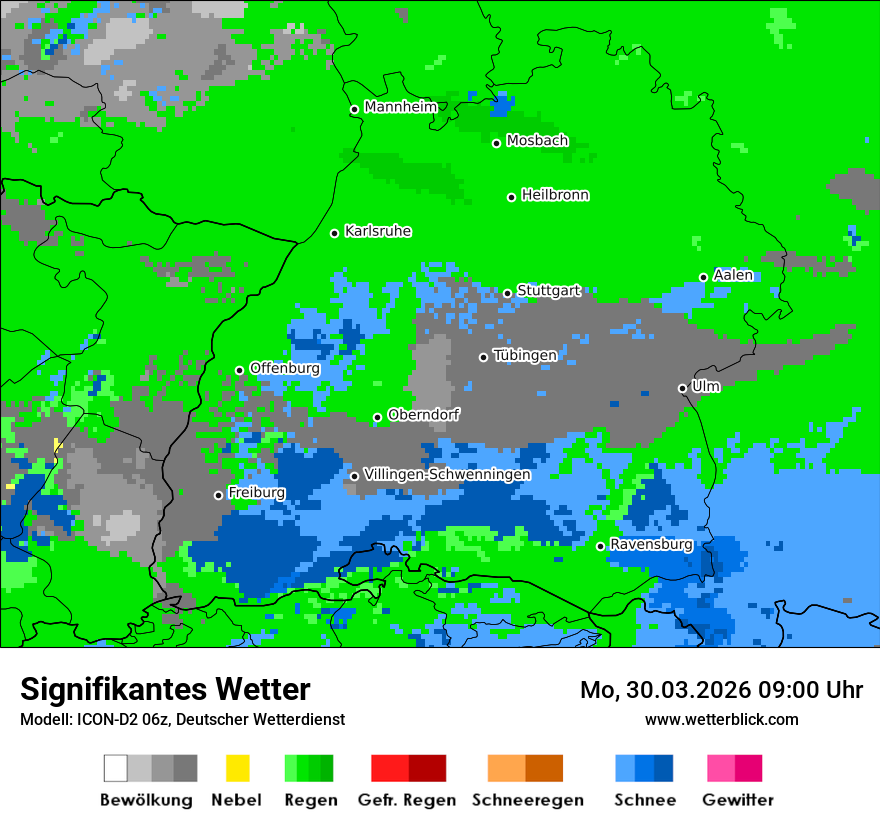 Signifikantes Wetter