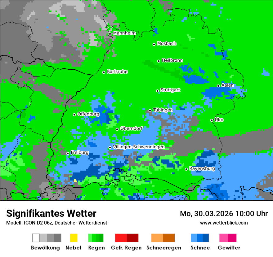 Signifikantes Wetter