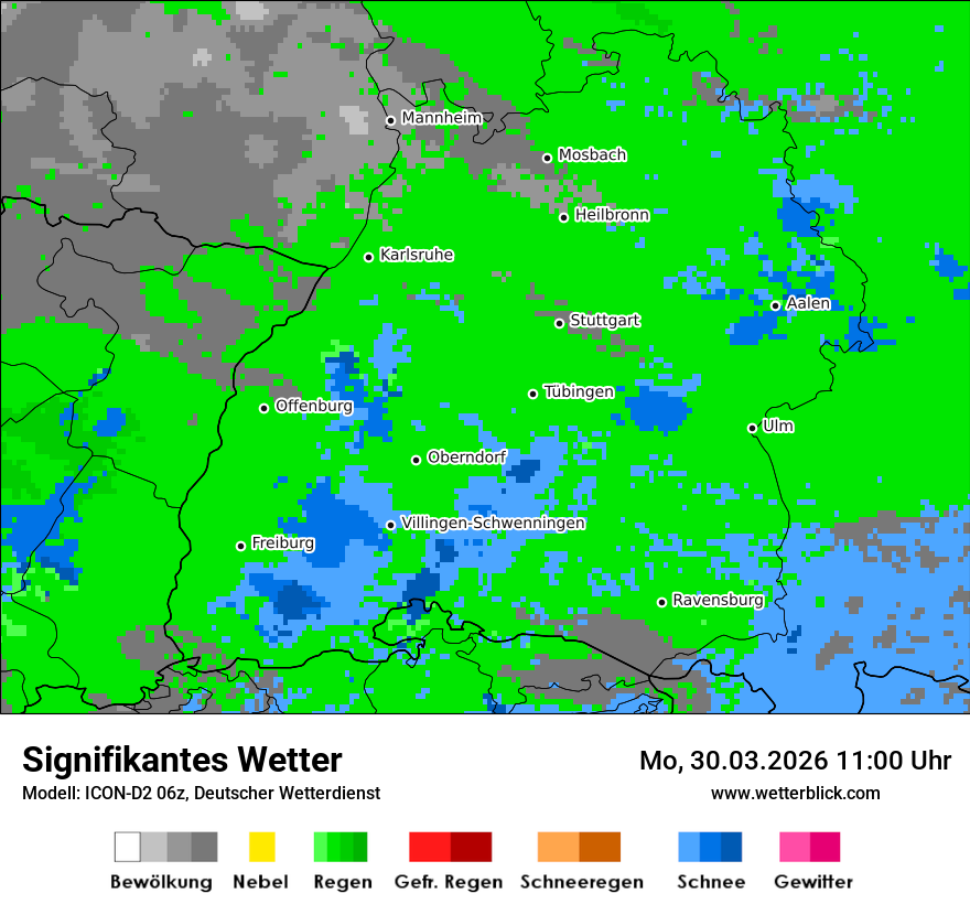 Signifikantes Wetter