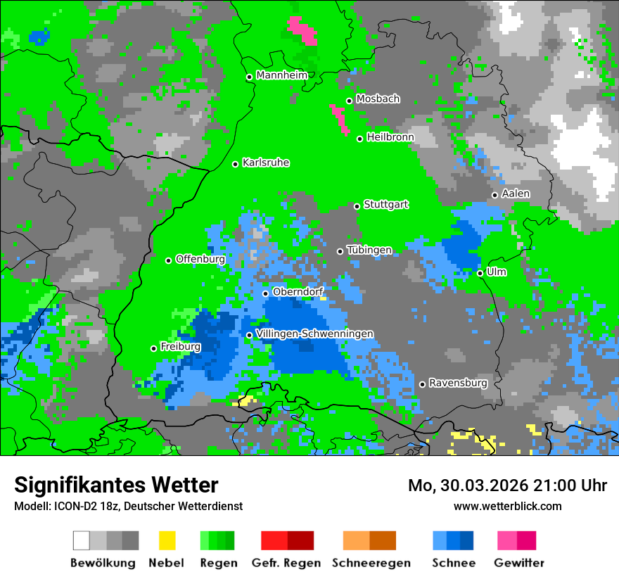 Signifikantes Wetter