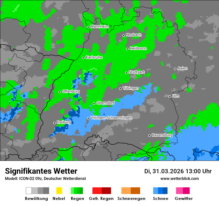 Signifikantes Wetter