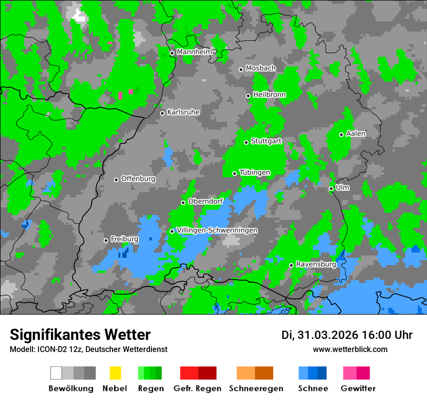 Signifikantes Wetter