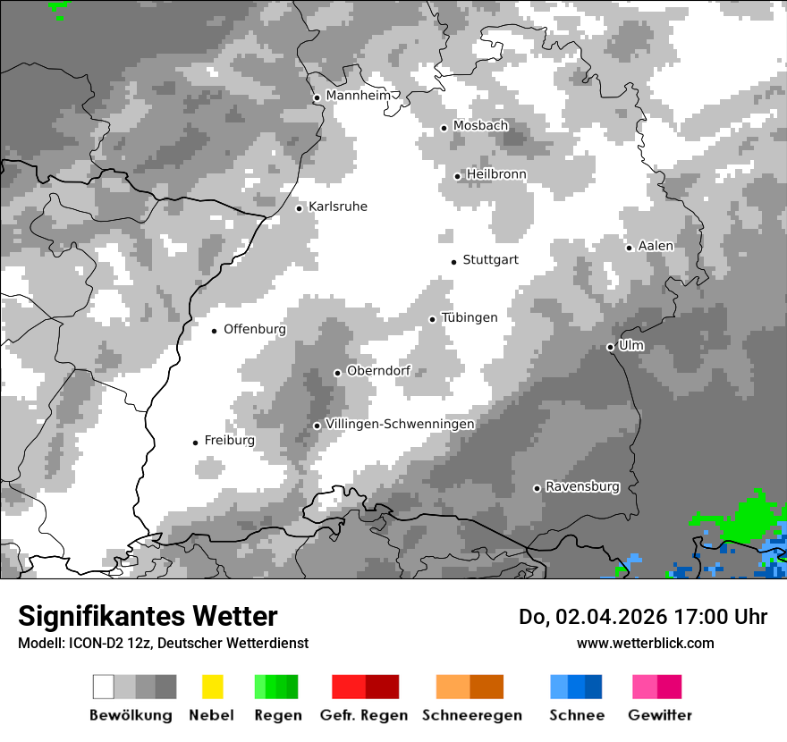 Signifikantes Wetter