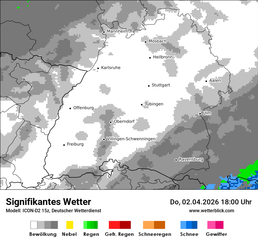 Signifikantes Wetter